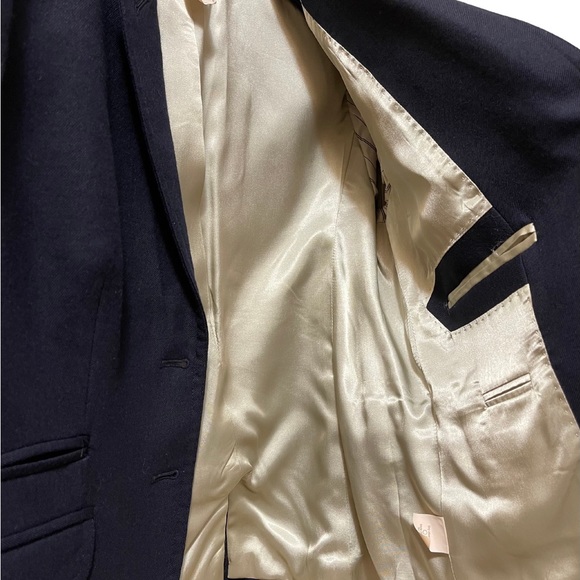 J Crew Navy Wool Schoolboy Blazer, Women Size 8 - Picture 6 of 6